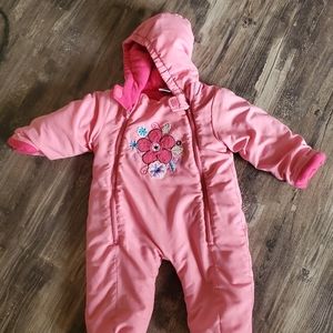 24 month pink snowsuit